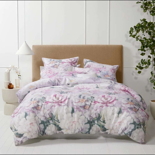 Amity dusk KING quilt cover by logan & mason floral
