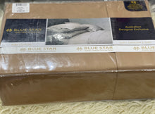 new 4 piece 500 thread count pure cotton sheet set queen bronze brown cappuccino