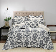 2 piece Ashton by Bianca bedspread elegant black vintage single
