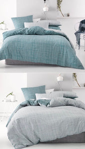 Meiko teal deco by linen house contemporary style double