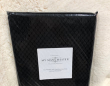 Table cover cloth 6-8 seater waffle quality large size black