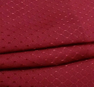 Table cover cloth 6-8 seater waffle quality large size red