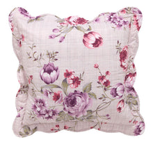 3 piece dahlia bedspread Bianca floral vintage single purple Lilian violet tones