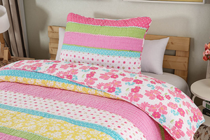 single / king single  cotton bedspread butterfly