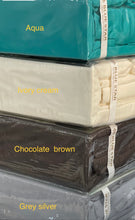 new 4 piece 500 thread count pure cotton sheet set queen soft chocolate brown