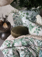 The forestry quilt cover by linen house cotton green botanical queen