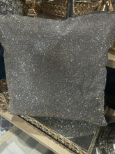 Glamour  unique special occasion sparkle dazzle bridal cushion bling silver elegant rhinestone decor cushion