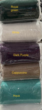 Lightweight coverlet bedspread queen king d solid royal elegant cappuccino brown