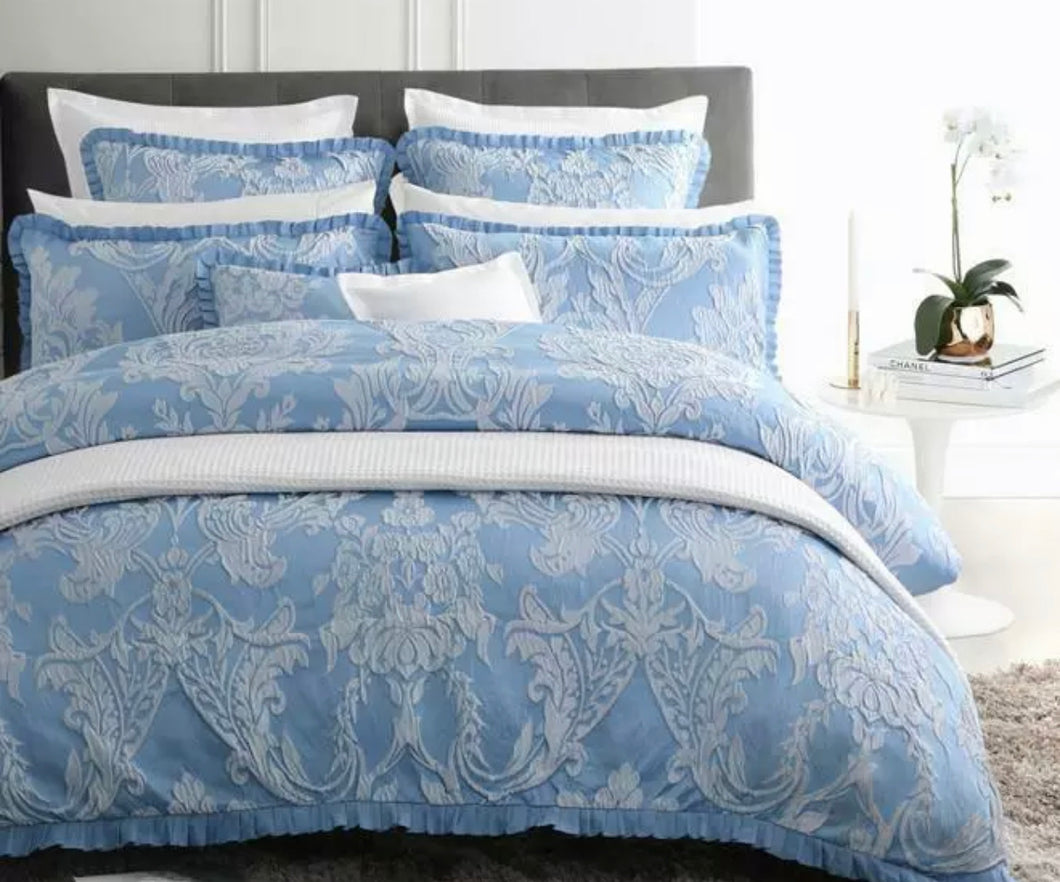 6 piece Berenice quilt cover set by Logan and mason royal elegant queen