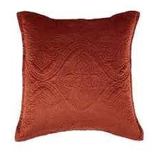 Dynasty terracotta Bianca velvet coverlet single king single double  3 piece set bianca