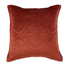 Dynasty terracotta Bianca velvet coverlet single king single double  3 piece set bianca