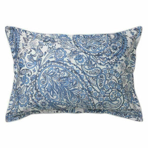 new 3PCS Private Collection Audenza Blue Quilt Cover Set Range Blue white queen