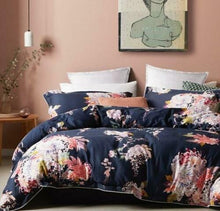 new 3PCS Hope navy Quilt Cover Set By Logan and Mason Navy floral cotton king